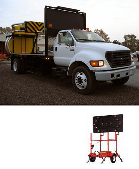 attenuator truck